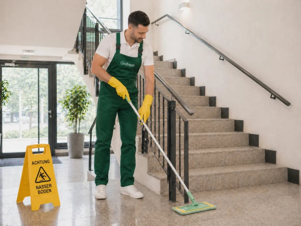 Treppenhausreinigung in Zürich - Giofresh GmbH